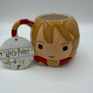 Harry Potter Hermione Granger Ceramic Character 24oz Mug W/Gryffindor Scarf, NWT